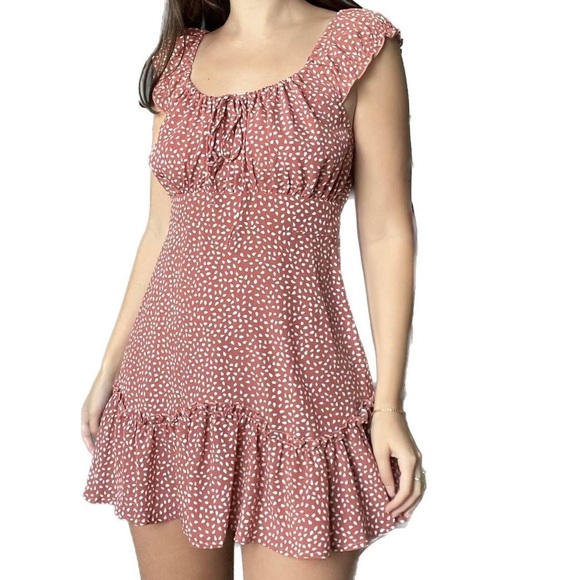 Mauve Pink Princess Polly The Coopers Mini Dress - Picture 5 of 7
